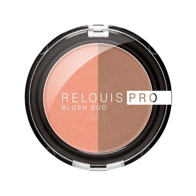 Relouis PRO Румяна компактные Blush Duo тон 203