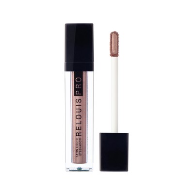 Relouis PRO  Тени для век жидкие сатиновые Satin Liquid Eyeshadow тон 22 Bronze N'Roses