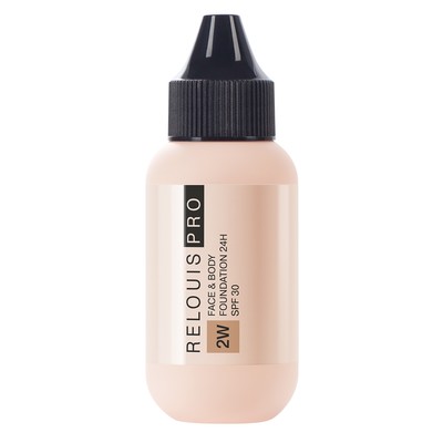 Relouis PRO  тональный крем Face&Body Foundation 24H SPF31 тон:2W средний оливковый