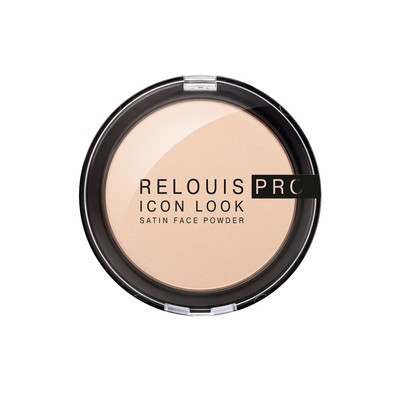 Relouis  Пудра компактная RELOUIS PRO Icon Look Satin Face Powder, тон:005