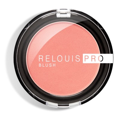 Relouis PRO  Румяна компактные Blush тон 77 SHINY CORAL