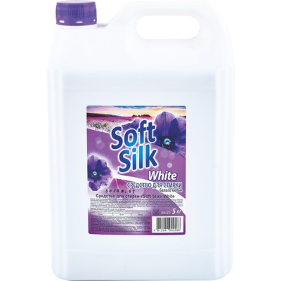 РОМАКС  Soft Silk Средство для стирки жидкое для Белого белья White 4,5кг